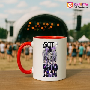 Cana K-POP cu formatia trupa KPOP GOT7 659 - Img 45