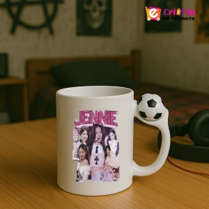 Cana K-POP cu formatia trupa KPOP JENNIE BLACK PINK 670 - Img 11