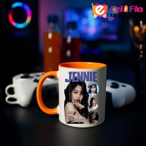 Cana K-POP cu formatia trupa KPOP JENNIE KIM 672 - Img 41