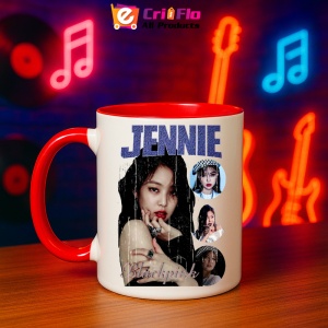 Cana K-POP cu formatia trupa KPOP JENNIE KIM 672 - Img 46