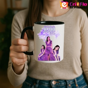 Cana K-POP cu formatia trupa KPOP JISSO PURPLE 684 - Img 35