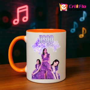 Cana K-POP cu formatia trupa KPOP JISSO PURPLE 684 - Img 40
