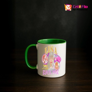 Cana K-POP cu formatia trupa KPOP LISA BLACK PINK 709 - Img 22