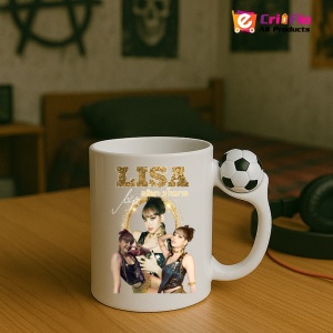 Cana K-POP cu formatia trupa KPOP LISA GOLD 710 - Img 11