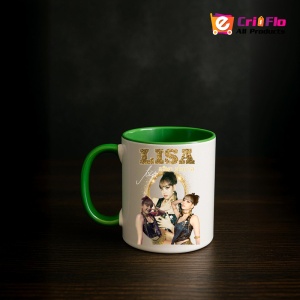 Cana K-POP cu formatia trupa KPOP LISA GOLD 710 - Img 22