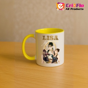 Cana K-POP cu formatia trupa KPOP LISA GOLD 710 - Img 32