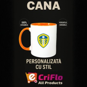 Cana Leeds United F.C .Anglia , cu logoul stema echipei, Cadoul Perfect - Img 40