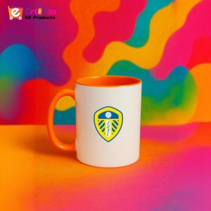 Cana Leeds United F.C .Anglia , cu logoul stema echipei, Cadoul Perfect - Img 42