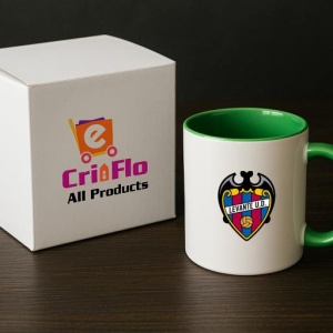 Cana Levante UD Spania , cu logoul stema echipei, Cadoul Perfect - Img 19