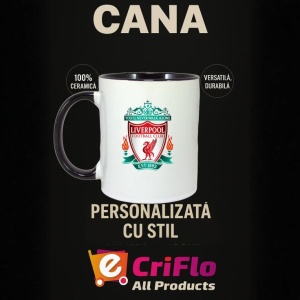 Cana Liverpool FC Anglia , cu logoul stema echipei, Cadoul Perfect - Img 35