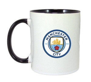 Cana Manchester City Anglia , cu logoul stema echipei, Cadoul Perfect - Img 6