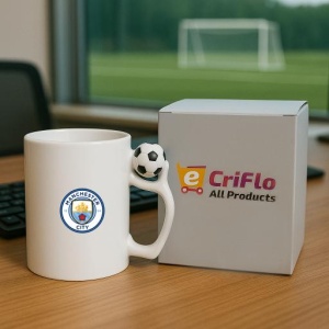 Cana Manchester City Anglia , cu logoul stema echipei, Cadoul Perfect - Img 9