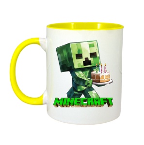 Cana Minecraft Creeper Cu Tort - Img 5