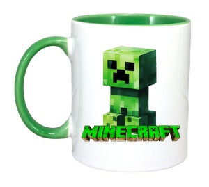 Cana Minecraft Creeper Verde - Img 4