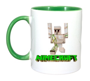 Cana Minecraft Golem Alb - Img 4