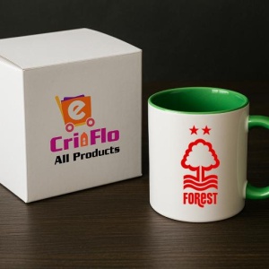 Cana Nottingham Forest FC Anglia , cu logoul stema echipei, Cadoul Perfect - Img 19