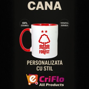 Cana Nottingham Forest FC Anglia , cu logoul stema echipei, Cadoul Perfect - Img 45