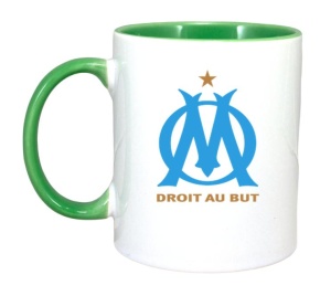 Cana Olympique de Marseille Franta , cu logoul stema echipei, Cadoul Perfect - Img 3