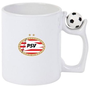 Cana PSV Eindhoven Olanda , cu logoul stema echipei, Cadoul Perfect