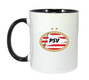 Cana PSV Eindhoven Olanda , cu logoul stema echipei, Cadoul Perfect - Img 6