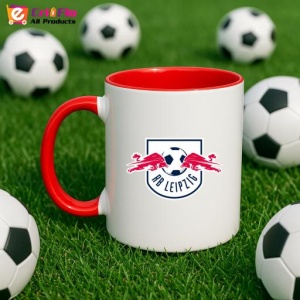 Cana RB Leipzig Germania , cu logoul stema echipei, Cadoul Perfect - Img 46