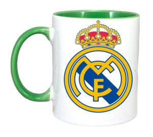 Cana Real Madrid CF Spania , cu logoul stema echipei, Cadoul Perfect - Img 3