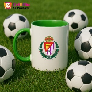 Cana Real Valladolid Spania , cu logoul stema echipei, Cadoul Perfect - Img 23