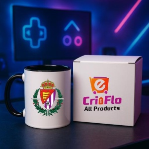 Cana Real Valladolid Spania , cu logoul stema echipei, Cadoul Perfect - Img 34