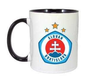 Cana SK Slovan Bratislava Slovacia , cu logoul stema echipei, Cadoul Perfect - Img 6