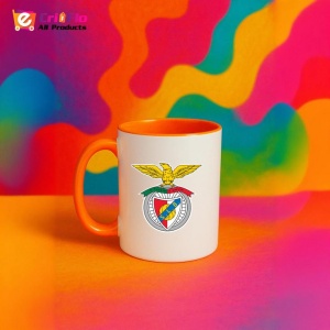 Cana SL Benfica Portugalia , cu logoul stema echipei, Cadoul Perfect - Img 42