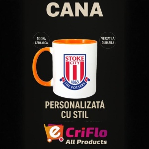 Cana Stoke City Anglia , cu logoul stema echipei, Cadoul Perfect - Img 40