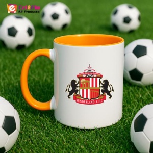 Cana Sunderland AFC Anglia , cu logoul stema echipei, Cadoul Perfect - Img 43