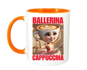 Cana Tralalero TraLaLa cu Ballerina Cappuccina - Italian Brainrot Meme - Img 6