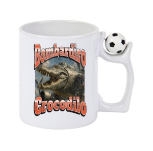 Cana Tralalero TraLaLa cu Bombadiro Crocodilo Funny Italian Brainrot Meme Graphic - Img 9