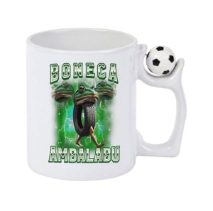 Cana Tralalero TraLaLa cu Boneca Ambalabu Funny Frog Meme Bootleg Italian Brainrot - Img 8