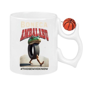 Cana Tralalero TraLaLa cu Boneca Ambalabu Italian Brainrot Meme Frog with Feet Bootleg - Img 8