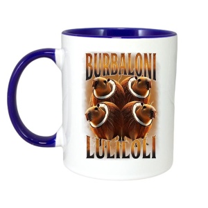 Cana Tralalero TraLaLa cu Burbaloni Luliloli Italian Brain Rot Capybara Meme - Img 4