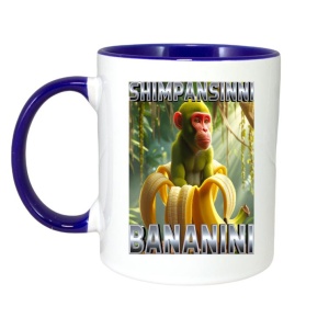 Cana Tralalero TraLaLa cu Shimpansinni Bananini Monkey Banana Italian Brainrot Meme - Img 3