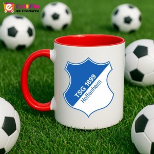 Cana TSG Hoffenheim Germania , cu logoul stema echipei, Cadoul Perfect - Img 46