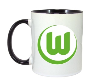 Cana VfL Wolfsburg Germania , cu logoul stema echipei, Cadoul Perfect - Img 6