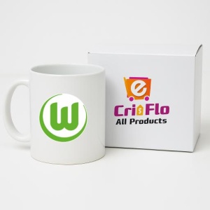 Cana VfL Wolfsburg Germania , cu logoul stema echipei, Cadoul Perfect - Img 14