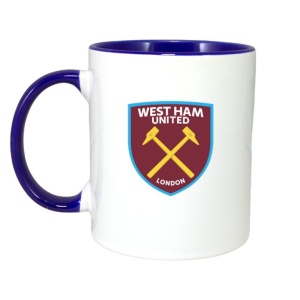 Cana West Ham United FC Anglia , cu logoul stema echipei, Cadoul Perfect - Img 4