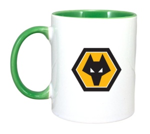 Cana Wolverhampton Wanderers Anglia , cu logoul stema echipei, Cadoul Perfect - Img 3