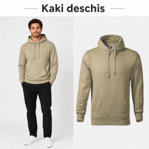 Hanorac Bărbat Malfini Cape 413, 65% Bumbac, 320 g/m², Glugă cu Șnur, Buzunar Marsupiu, 21 Nuanțe, Mărimi S–5XL - Img 22