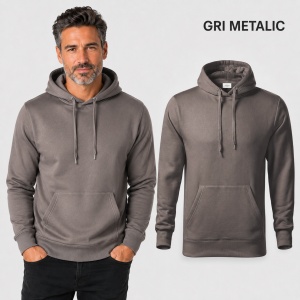 Hanorac Bărbați F13 Cape Free cu Glugă, 65% Bumbac, 320 g/m², 13 Culori, S–3XL - Img 17