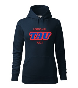 Hanorac dama personalizat cu logo-ul companiei