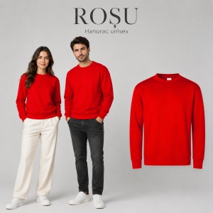 Hanorac Tip Bluză Unisex pentru Damă și Bărbați – 60% Bumbac, Interior Pieptănat, 280 g/m², S–5XL - Img 20