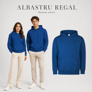 Hanorac Unisex Damă și Bărbați cu Glugă – 60% Bumbac, Interior Pieptănat, 280 g/m², XS–4XL - Img 13