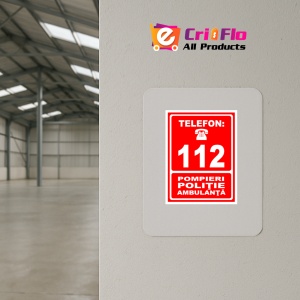 Indicator 5 Km SHARED ZONE SIGN, Sticker autocolant - Img 3