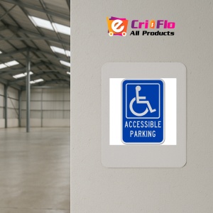 Indicator Accessible Parking, Sticker autocolant - Img 3
